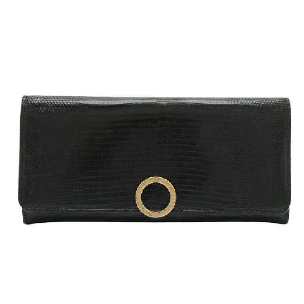 Bvlgari Vintage - Pre-owned Lizard Long Wallet Vintage - Herr - ONE Size - Läder