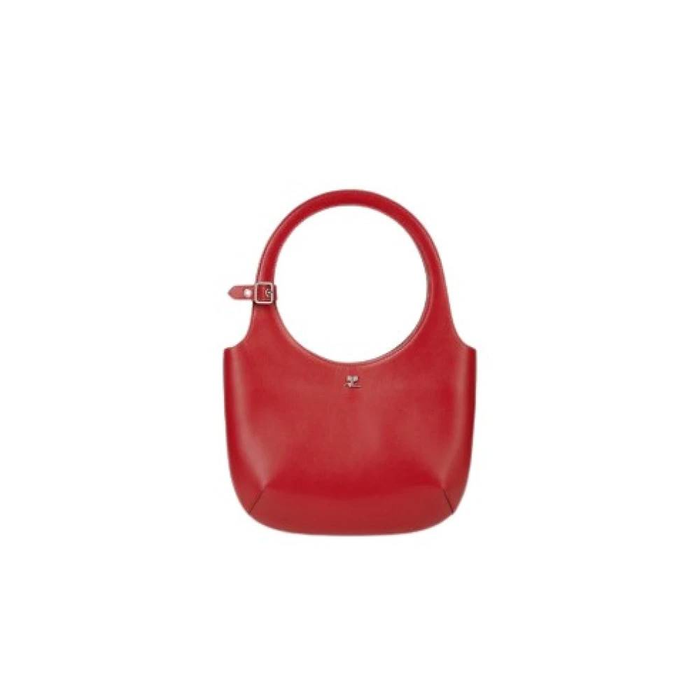 Courrèges Coqueline Bag - Tasker - Dame - Rød - ONE SIZE - Uld