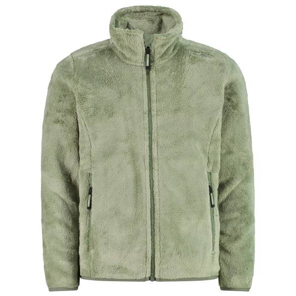 CMP Girl's Jacket Highloft 38P1465 Fleecejacka Barn Storlek 116 Färg olivgrön
