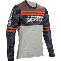 Cykeltröja Leatt Jersey MTB Gravity 4.0 L/S Cream (L)