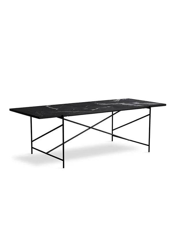Spisebord 230, sort marmor fra HANDVÄRK Sort - Jacobsen Plus