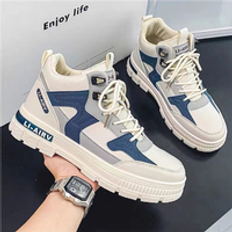 Men's shoes autumn and winter 2024 new labor protection trendy shoes men's outdoor sports Martin boots