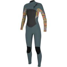 O'Neill Womens Epic 3/2mm Chest Zip Wetsuit - Shade / Arta G