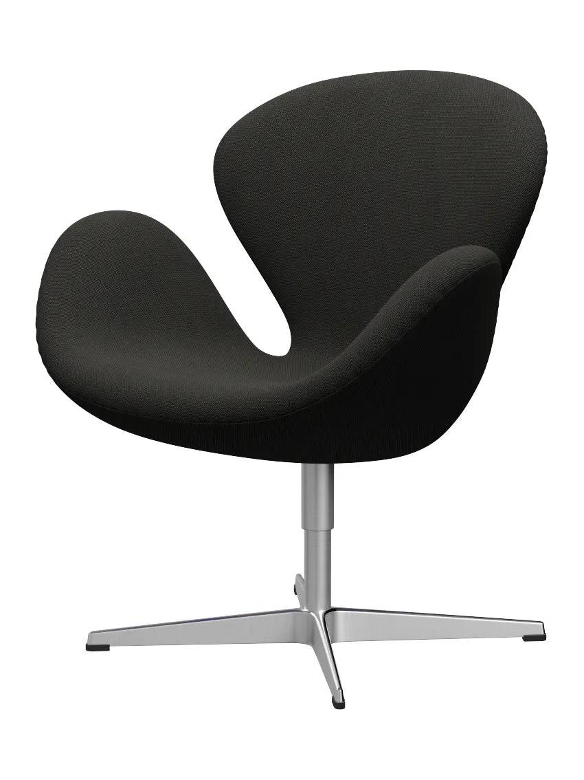 3320 Svanen i stof (prisgruppe 2) af Arne Jacobsen Steelcut Trio / 383 Mørk brun - Jacobsen Plus