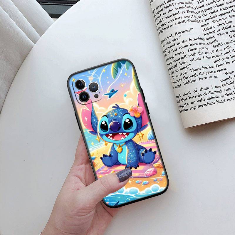 JO37 Lilo Stitch Telefonskal för Motorola Edge 50 40 30 Pro NEO Ultra Fusion Lite Plus G04 G04S G05 G15 G14 G24 G34 G35 G45 G54 G52 E32 Edge 50 Ultra 5G iris färg