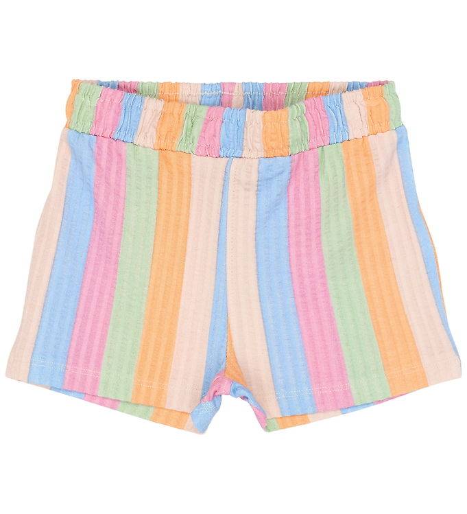 The New Siblings Shorts - TnstTracie - Multi Striped - The New - 5 år (110) - Shorts