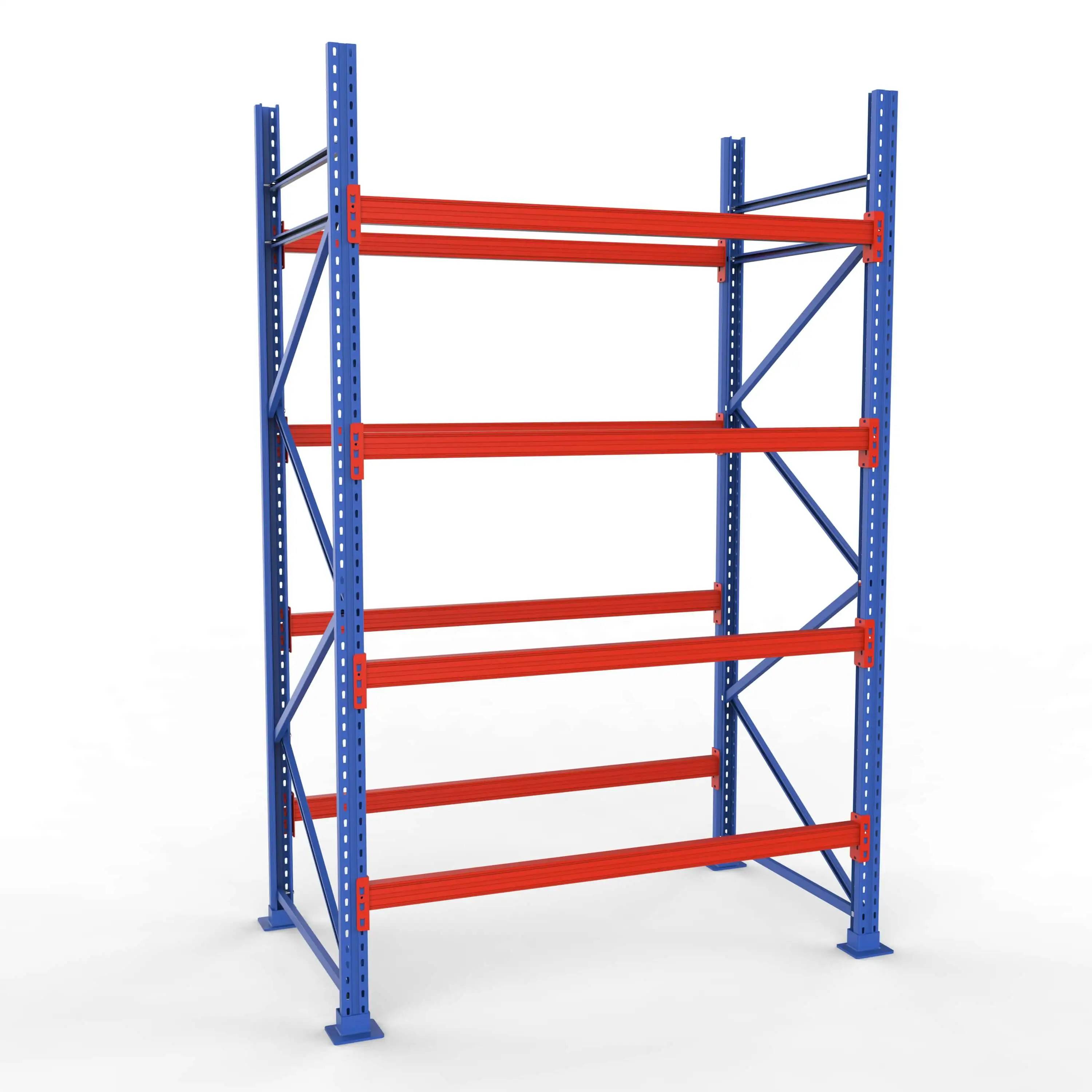 Komplet Pallereol - 1 Fag 4 Lag - 180cm Vanger - Højde: 300cm