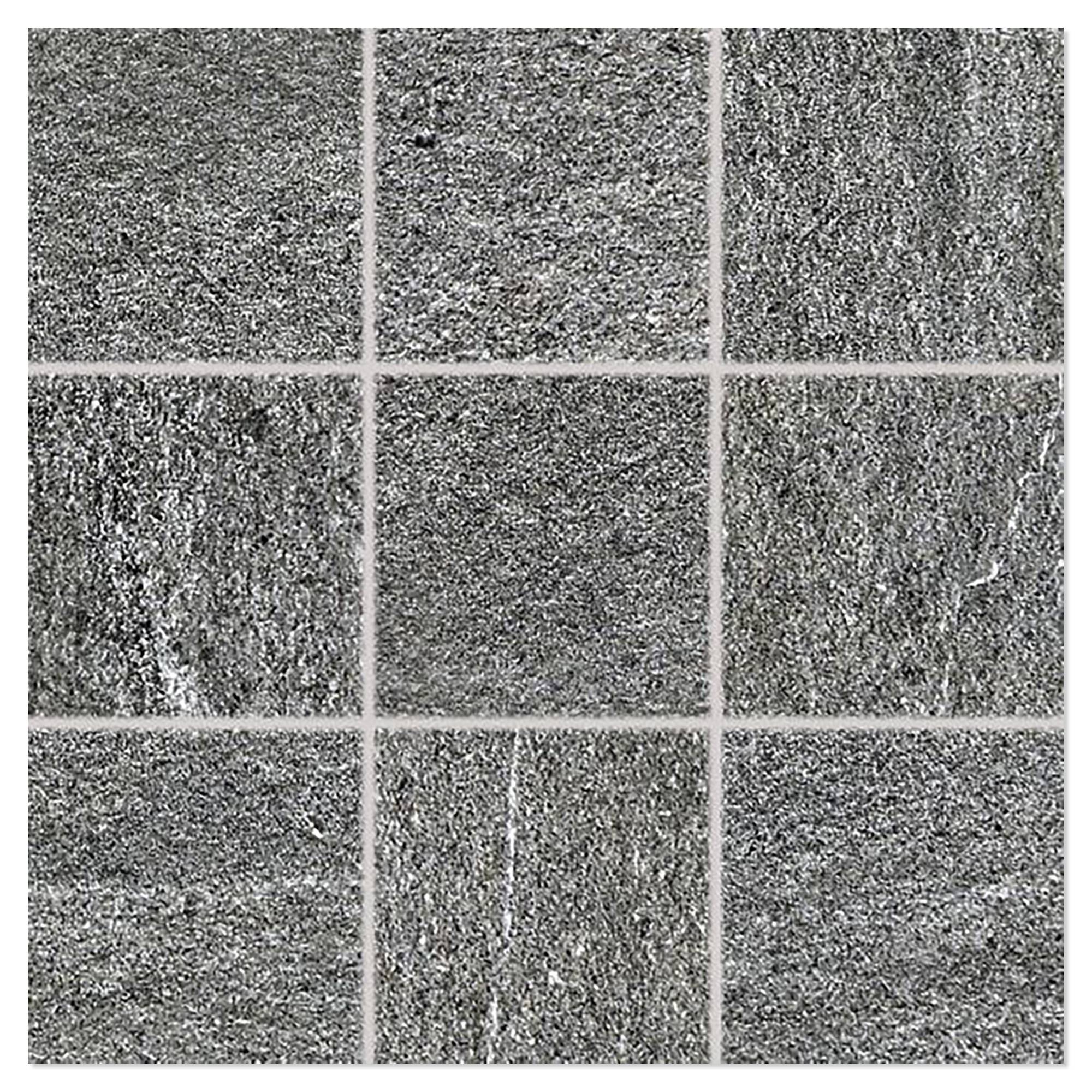 Mosaik Klinker Kalkora Mörkgrå Matt 30x30 (10x10) cm