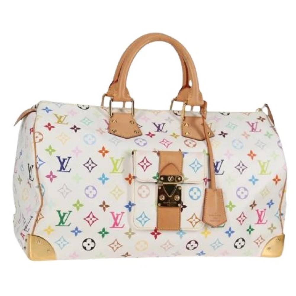 Louis Vuitton Vintage Pre-owned canvas håndtasker - Vintage - Dame - Flerfarvet - ONE SIZE - Tyl