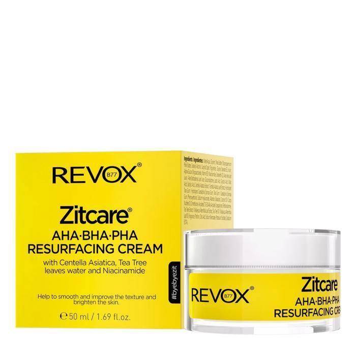 REVOX ZITCARE AHA BHA PHA Resurfacing Cream 50ml