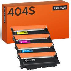 Supply Guy K404S Toner Kompatibel mit Samsung CLT-K404S P404C für Samsung 404 Xpress SL C480W C480FN C480FW C430W SL-C430 Multipack 4 Toner CLT-404S CLT-C404S CLT-Y404S CLT-M404S