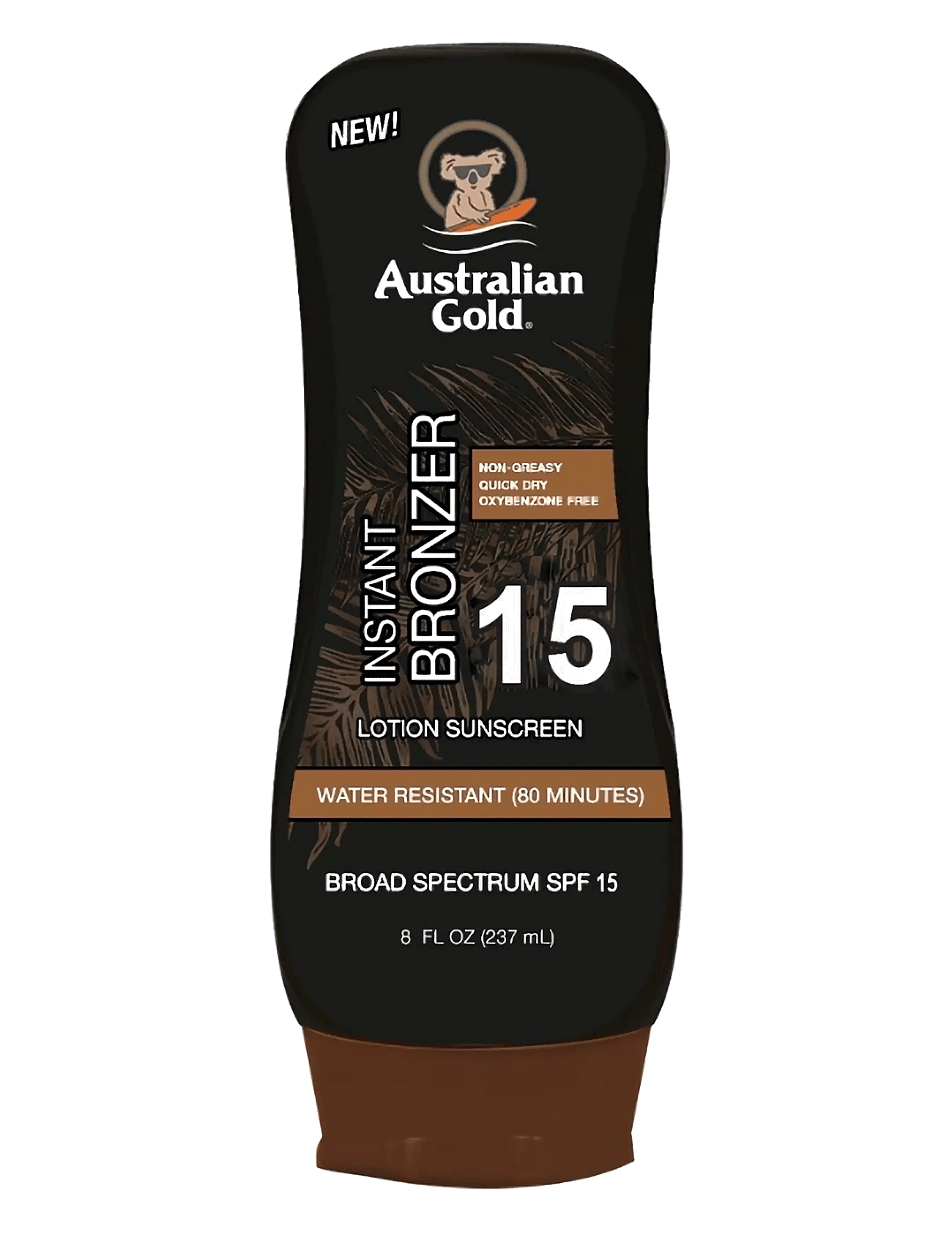Australian Gold Instant Bronzer Lotion Spf 15 - Nude - 237 ml