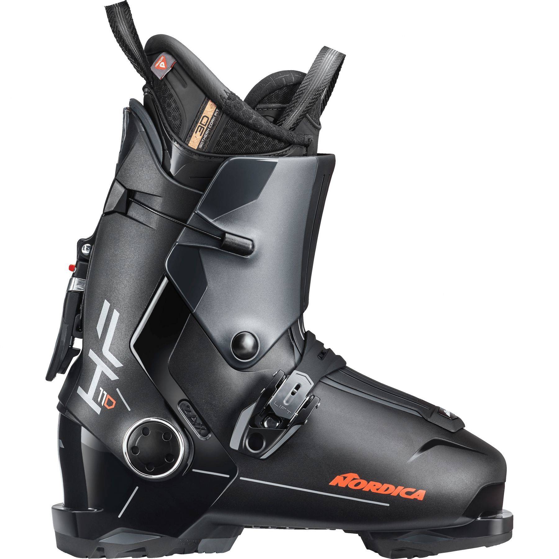 Nordica HF 110 GW, skistøvler, herre, sort