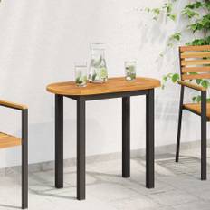vidaXL Bordsskiva Brun 80 x 40 x 2 cm massivt akacia