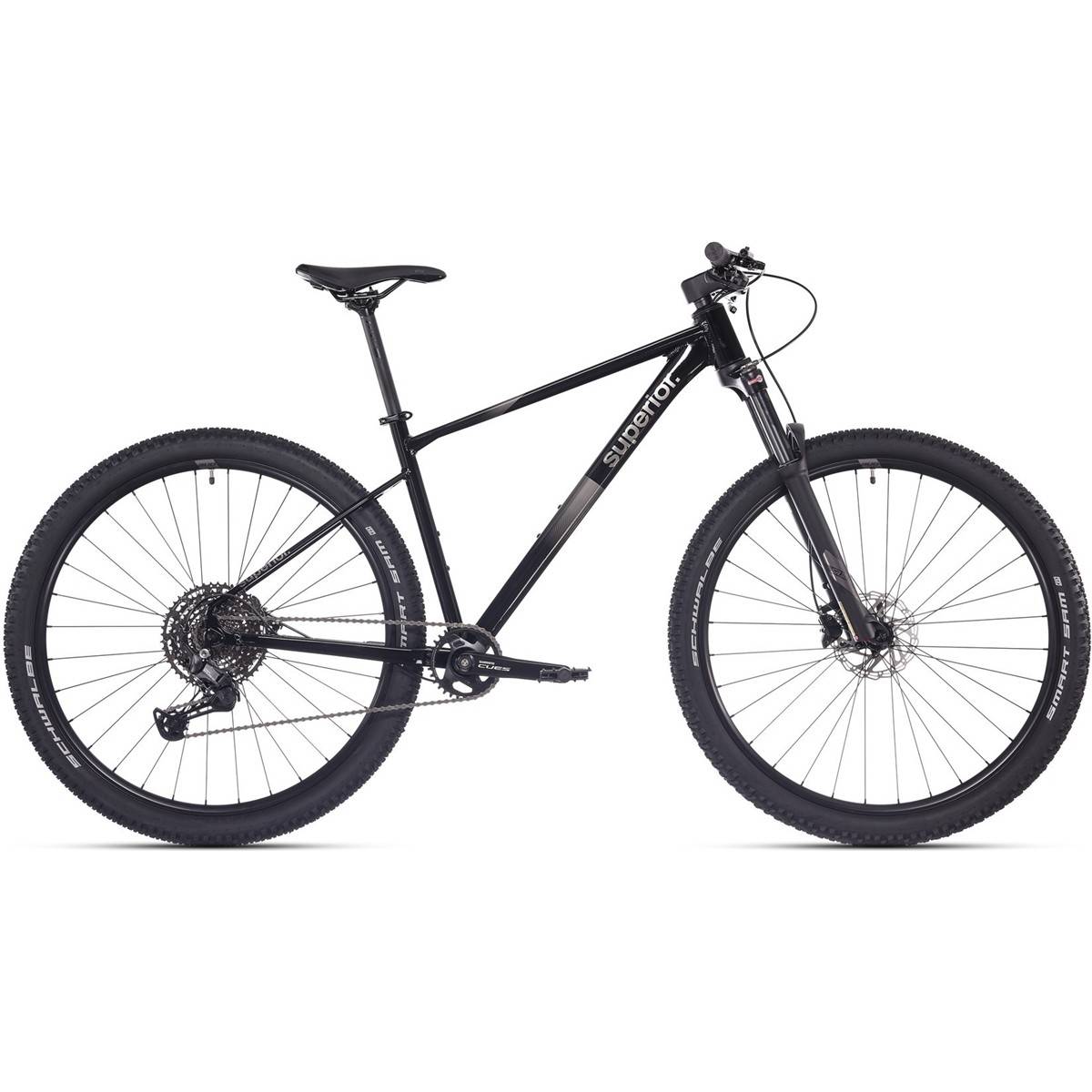 Hardtail MTB Superior XC 6.5 Gloss Black L - Svart ( )