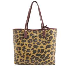 Coach Pre-owned, Pre-owned, Dame, Brun, ONE SIZE, Tyl, Pre-owned Plast totes