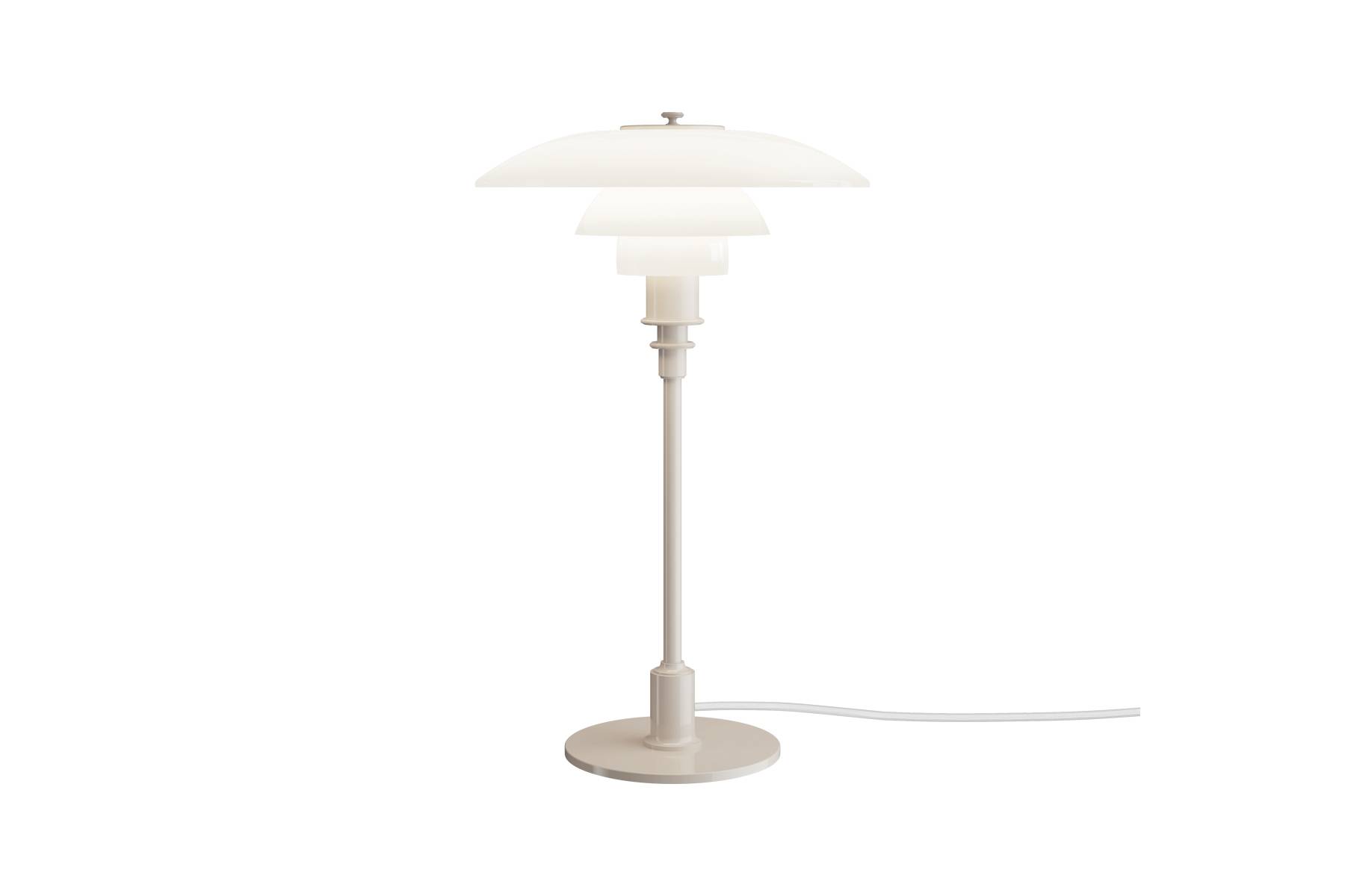 PH 3/2 Bordlampe Glossy beige.