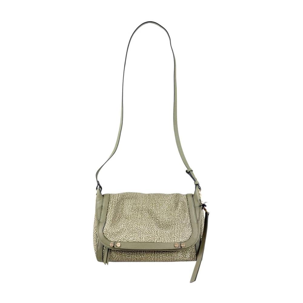 Borbonese Frame Borsa Cross Over S - Tasker - Dame - Grøn - ONE SIZE -