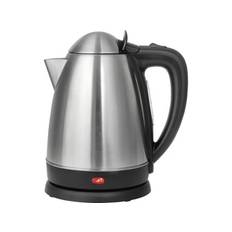 Cook & Baker Basic Elkedel - 1,8 liter - 1800 Watt - Auto-sluk - Børstetstål/sort