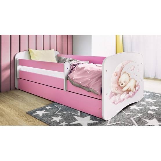 Kocot Kids Barnsäng - Babydreams Rosa - Drömm 180x80 Cm