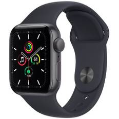 Apple Watch SE Aluminium 40 mm (2020) | WiFi | spacegrey | Sportsrem Midnight S/M