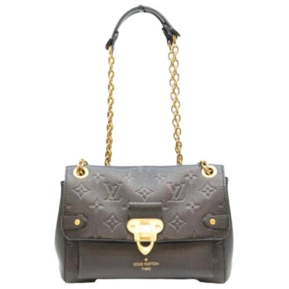 Louis Vuitton Vintage Pre-owned Monogram Empreinte Skuldertaske - Vintage - Dame - Sort - ONE SIZE - Uld