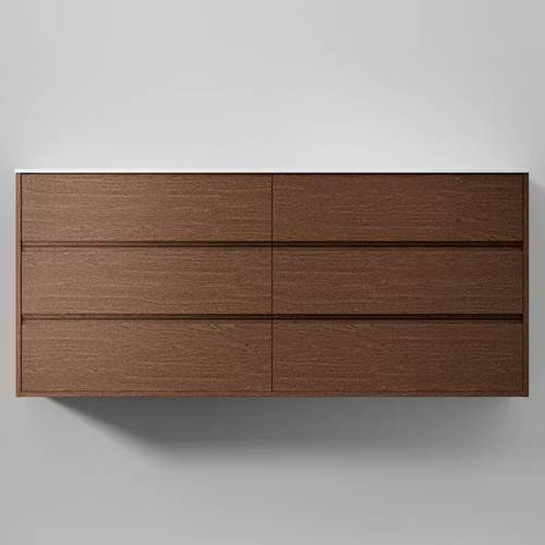 Tvättställsskåp INR Terra Grip 160D: Natural Oak