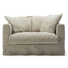 Decotique Le Grand Air Love Seat Natural Blonde - Fåtöljer Linne Natural Blonde - 131145-1102115