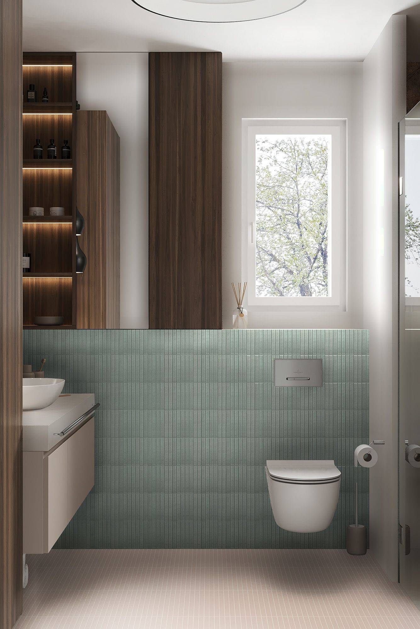 Mosaik Stick Willow Green 2×14,5 Blank