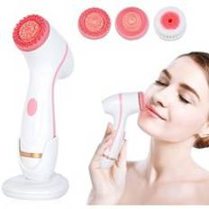 Ansiktsrengöringsborste sonic nu face spin brush set galvanica facial spa system för hud djup rengöring ta bort blackhead maskin