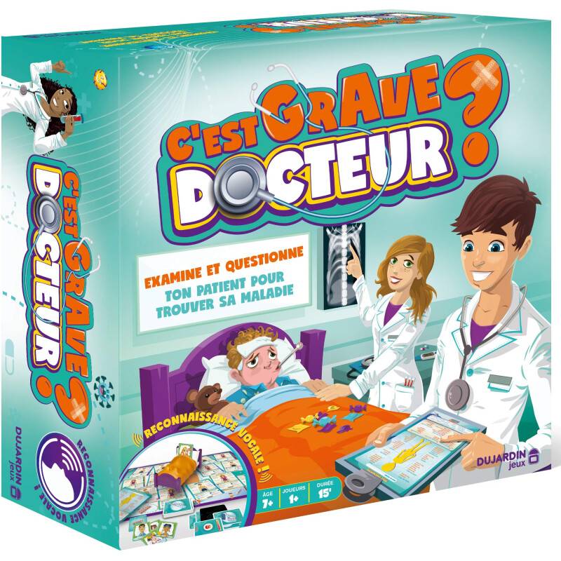 Dujardin - C'est Grave Doctor? – Brettspiel – Untersuchung und...