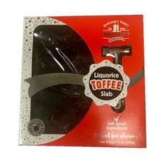 Walkers Toffee Liquorice Slab Toffee - Lakrits med Hammare 400 gram