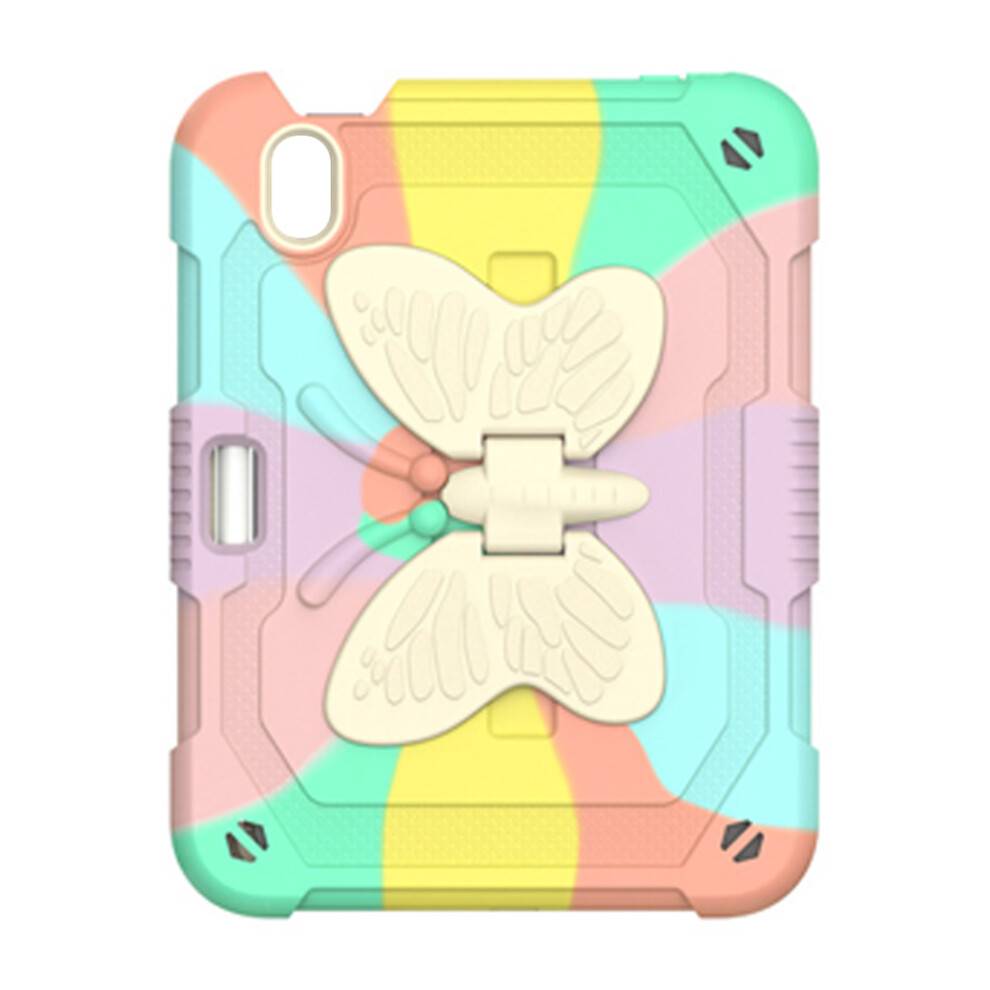 iPad mini6-cover, hævet kant for beskyttelse, kraftig stødsikker bumper, præcise udskæringer til kvinder, piger, børn