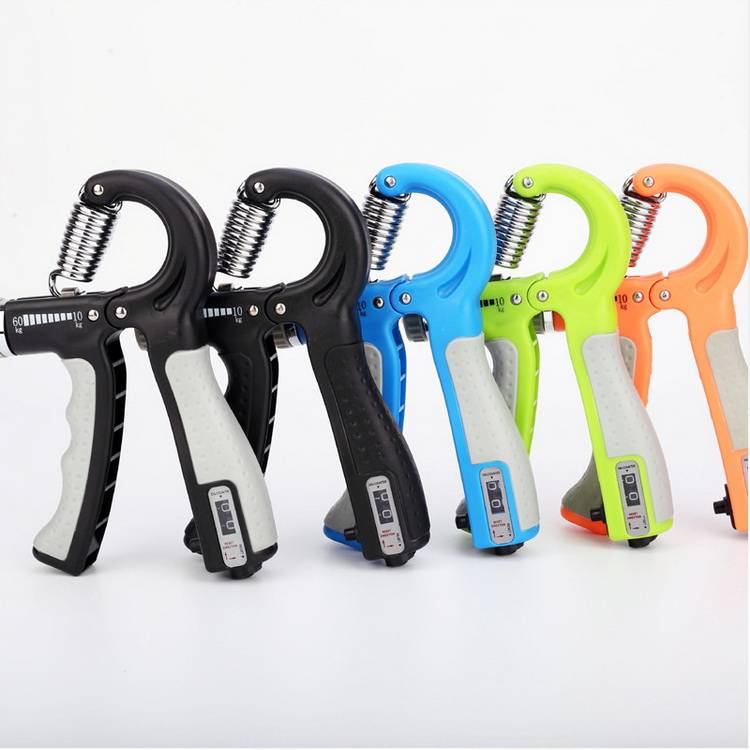 2023 New Adjustable Heavy Gripper Fitness Hand Exerciser Grip Wrist Training Hand Grip Strengthener with Counter