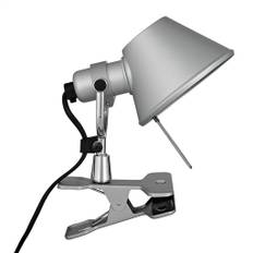 Tolomeo Micro Pinza klemmelampe Artemide - Anodized Rød + E14