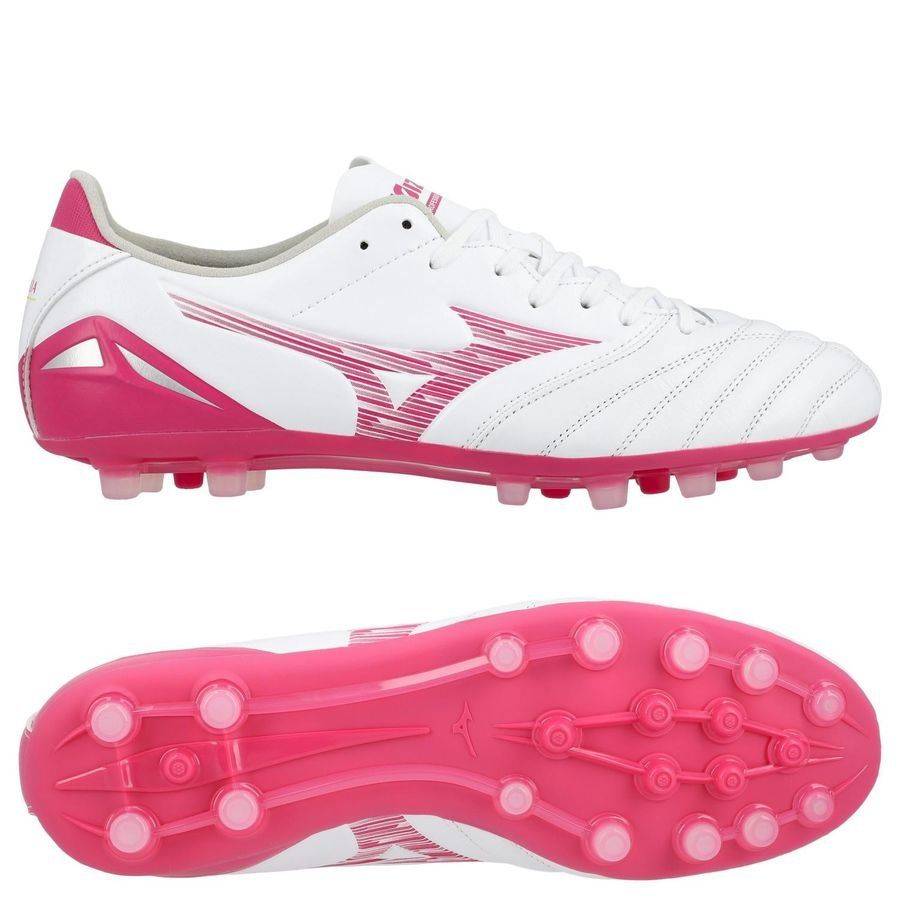 Mizuno Morelia Neo Iv Pro Ag Blazing Flair - Vit/lila - Konstgräs (Ag) - ['Vit'] (43)