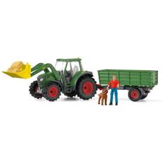 Schleich 42608 Farm World -​ Traktor med släp