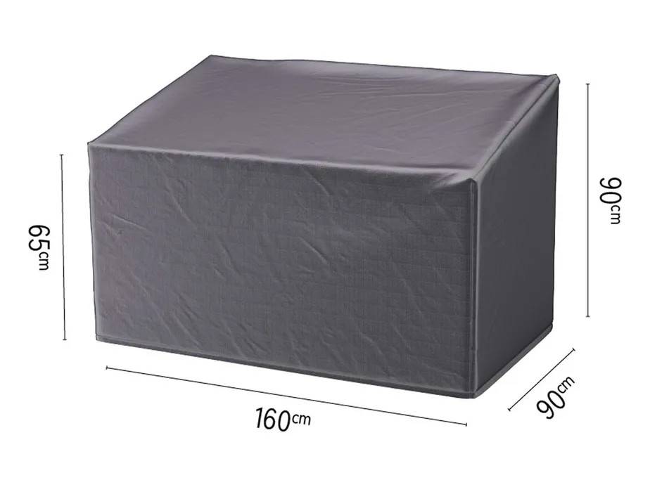 Platinum AeroCover Möbelskydd Aerocover till loungedel Sort/sort 160 x 90 x H65/90 cm
