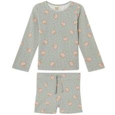 Buddy & Hope Charlie Mönstrat UV-set Med Snäckor Grön | Grön | 86/92 cm