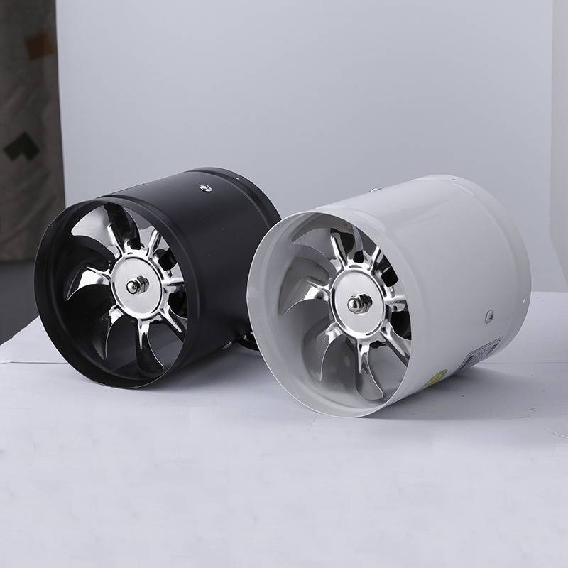 4inch Waterproof Air Ventilator  Silent Duct Fan Metal Pipe Extractor Vent Fan For Kitchen Bedroom Bathroom Toilet Home Use