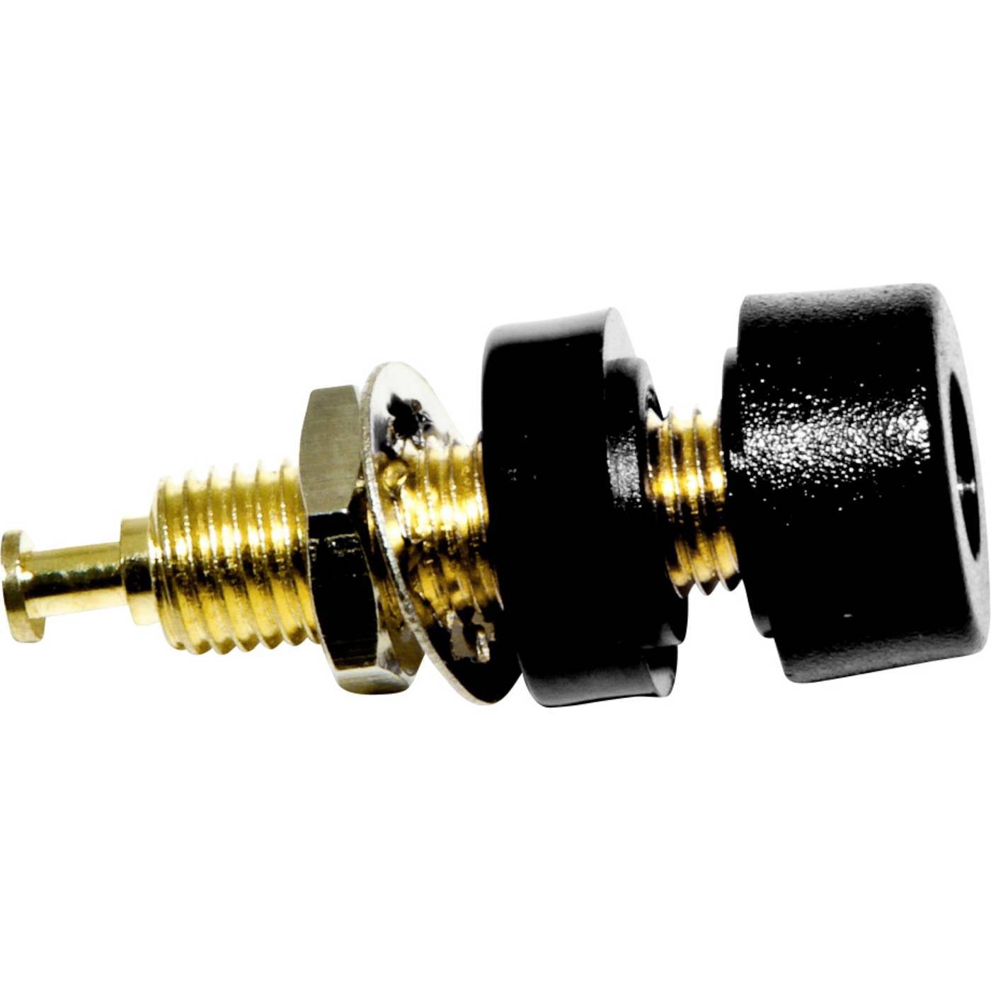 Mueller Electric BU-P2854-0 Banankontakt Svart 10 st Piece