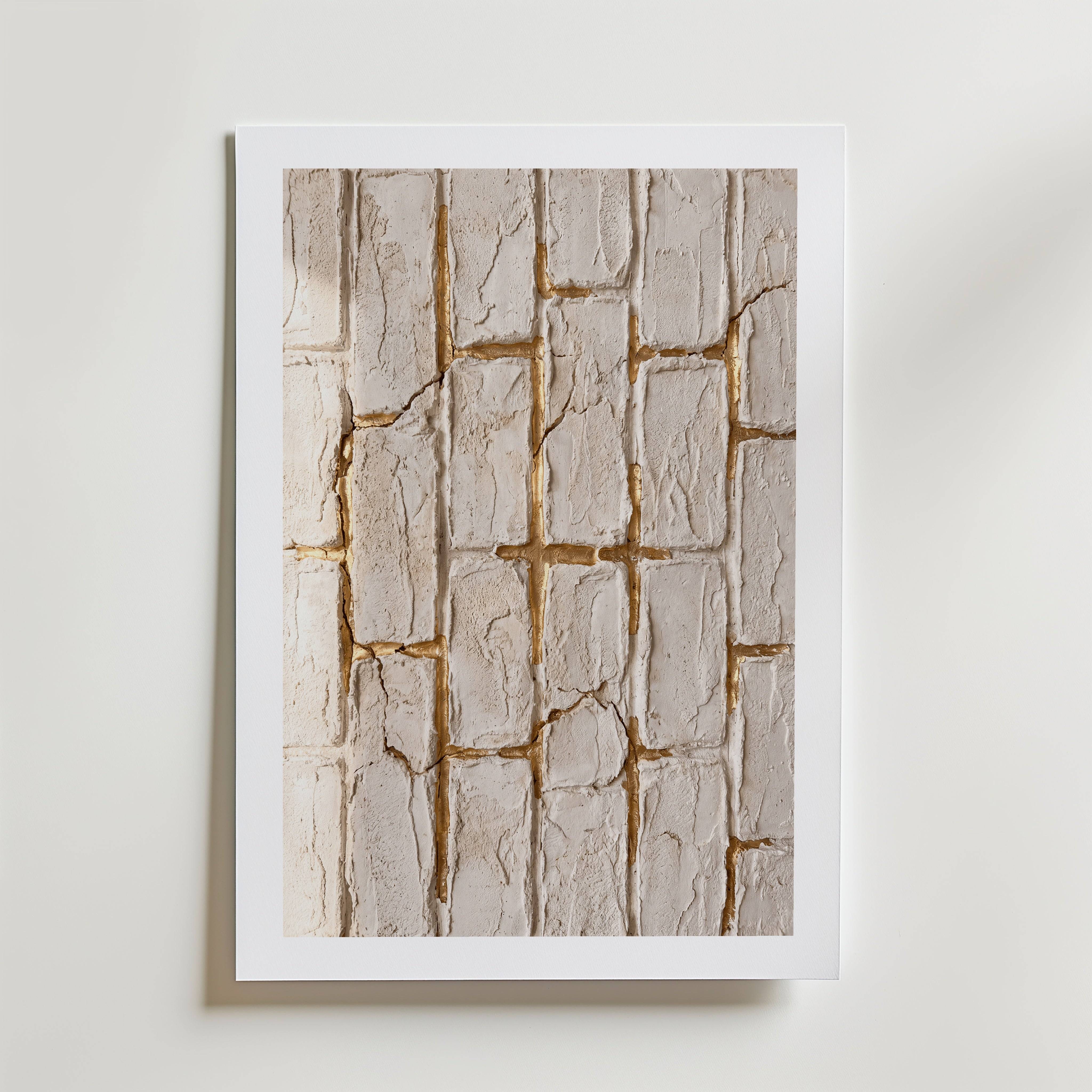 Un-Ami Kinpaku - Fine Art Poster 13x18 cm Med passepartout