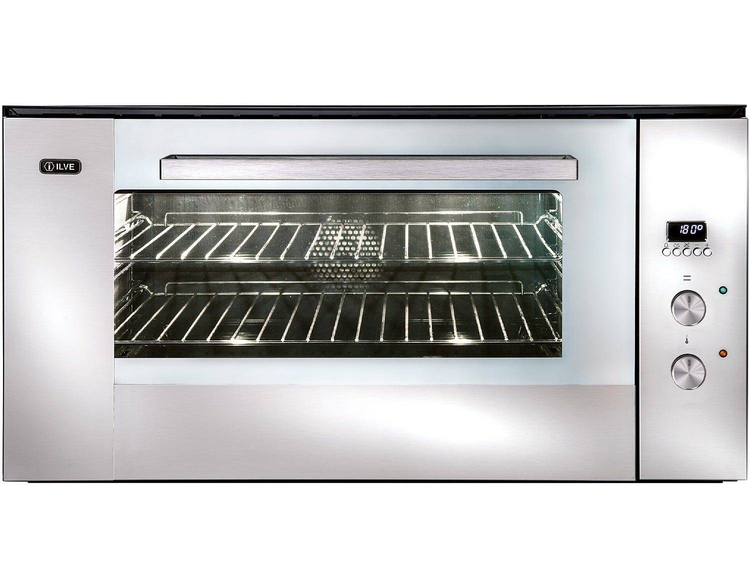 Ilve, Professional Plus multifunktionsugn 90, 30-320°C, TFT-display, rostfritt