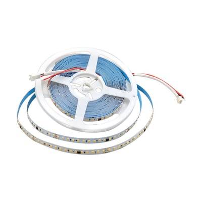 LED løbelysstribe VT-2835, 10W/m, 24V, 4000K, IP20, 120° spredning, 8mm bredde, 10 meter/rulle