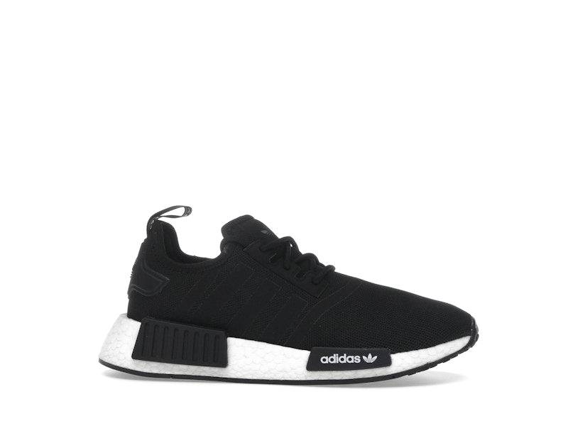 adidas NMD R1 Refined Core Black Cloud White (GS) - 35 2/3 / Standard