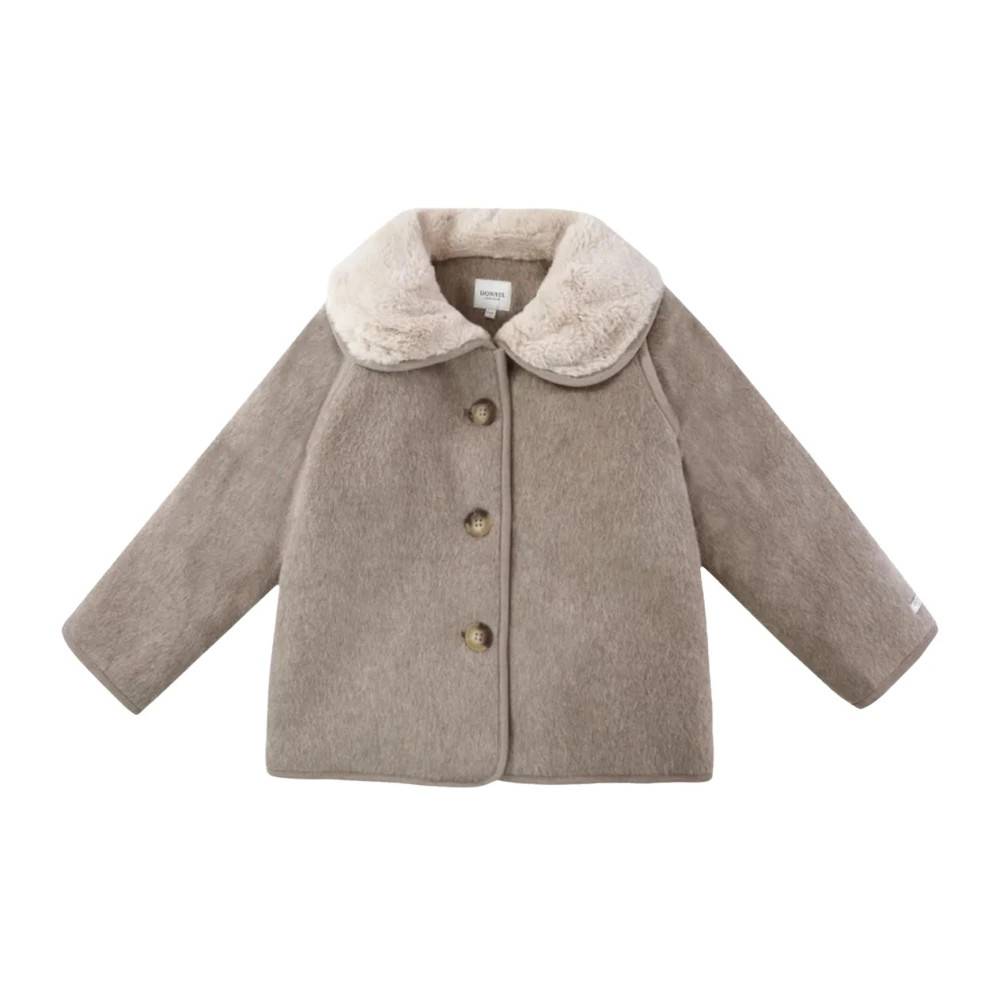 Donsje Donsje Jakker - Kids - unisex - Beige - 104 CM - Tyl