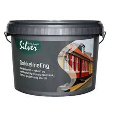 Sokkelmaling grå   4,5 ltr.