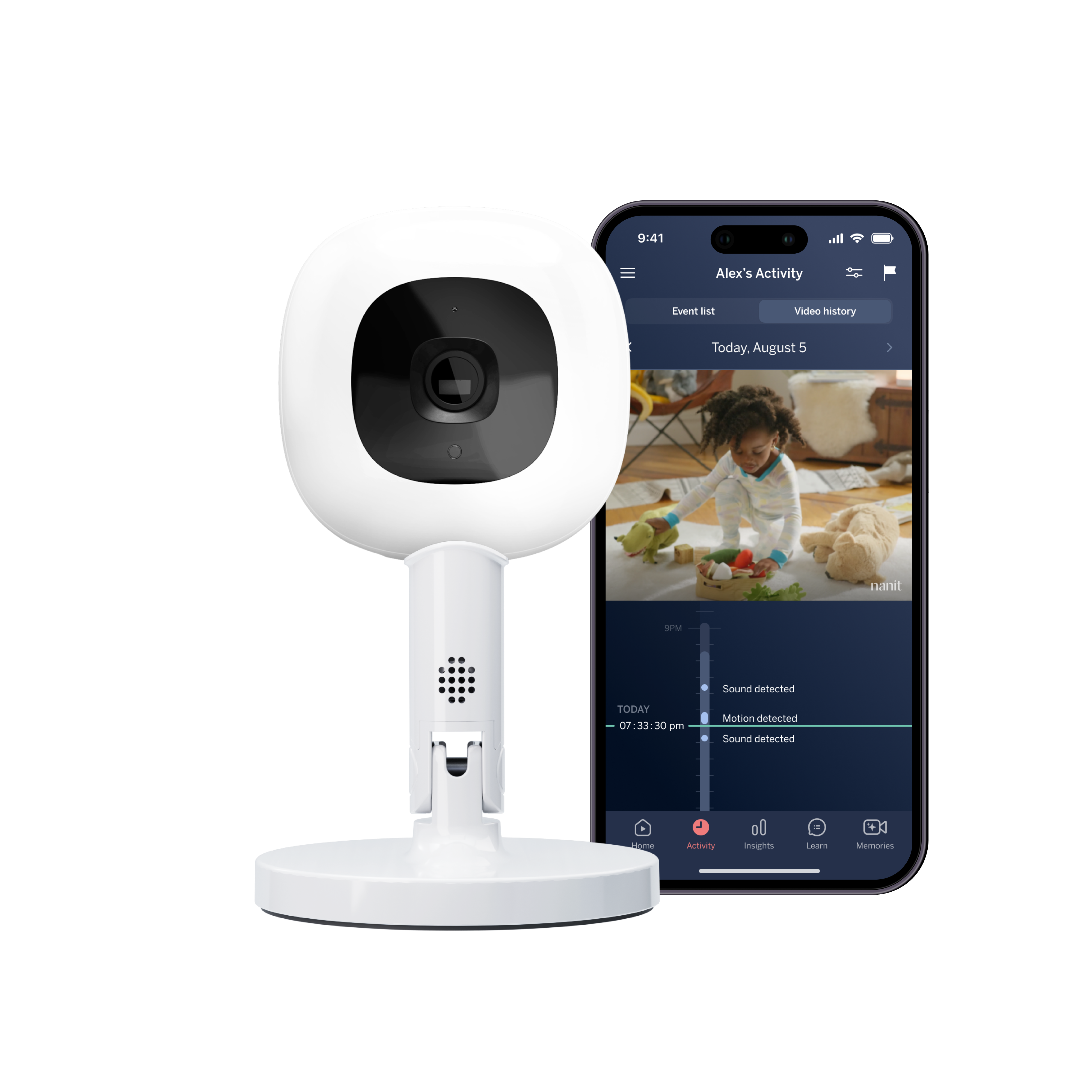 Smart Baby Monitor + Flex Stand - Flex Stand