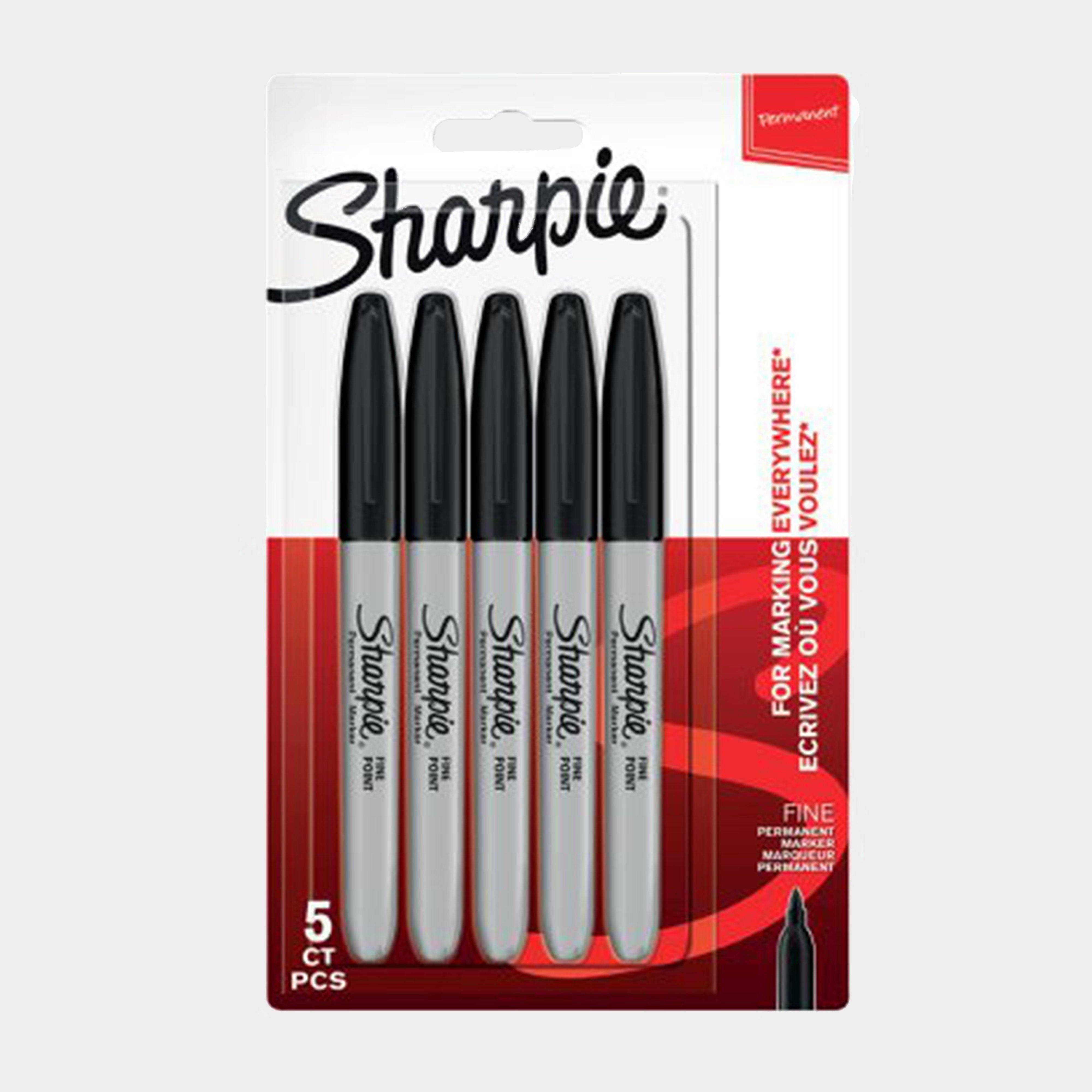 Sharpie Fine Permanent Marker Pens Black 12 Pack, Black - One Size
