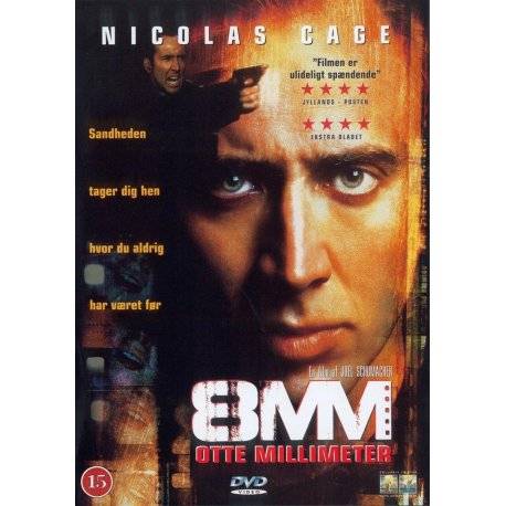 8MM (Eight Millimeter) "DVD"